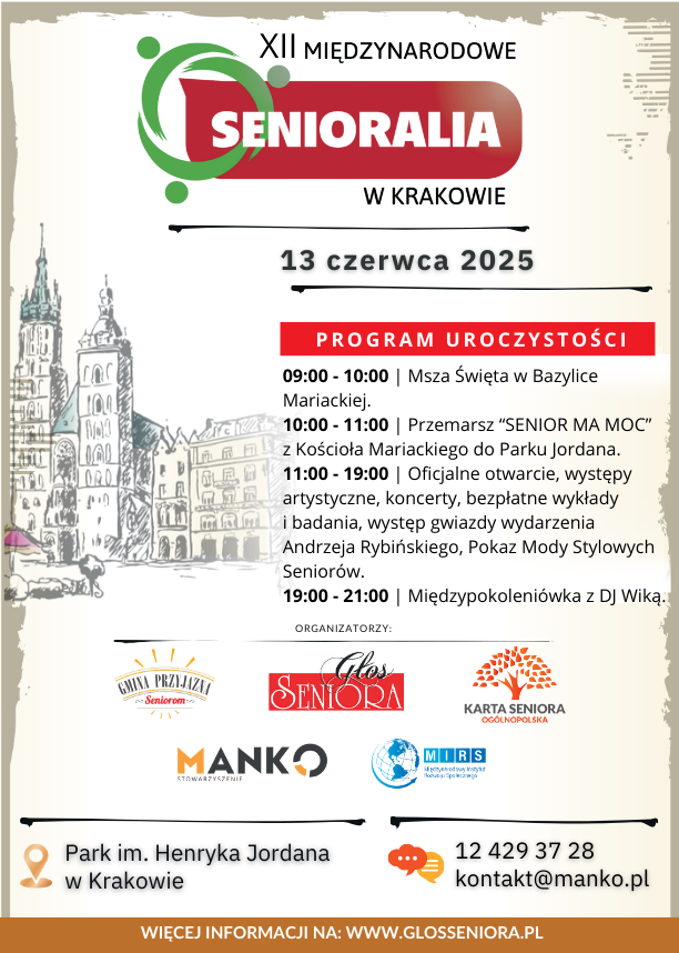 XII Międzynarodowe Senioralia w Krakowie