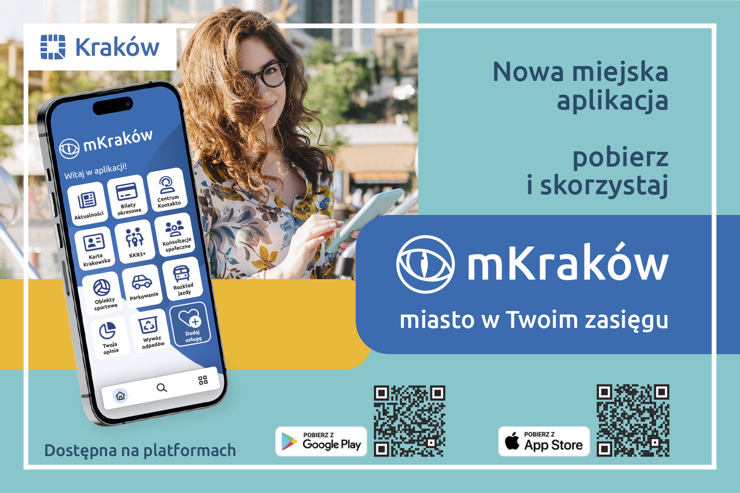 Miasto w Twoim zasięgu – aplikacja mKraków