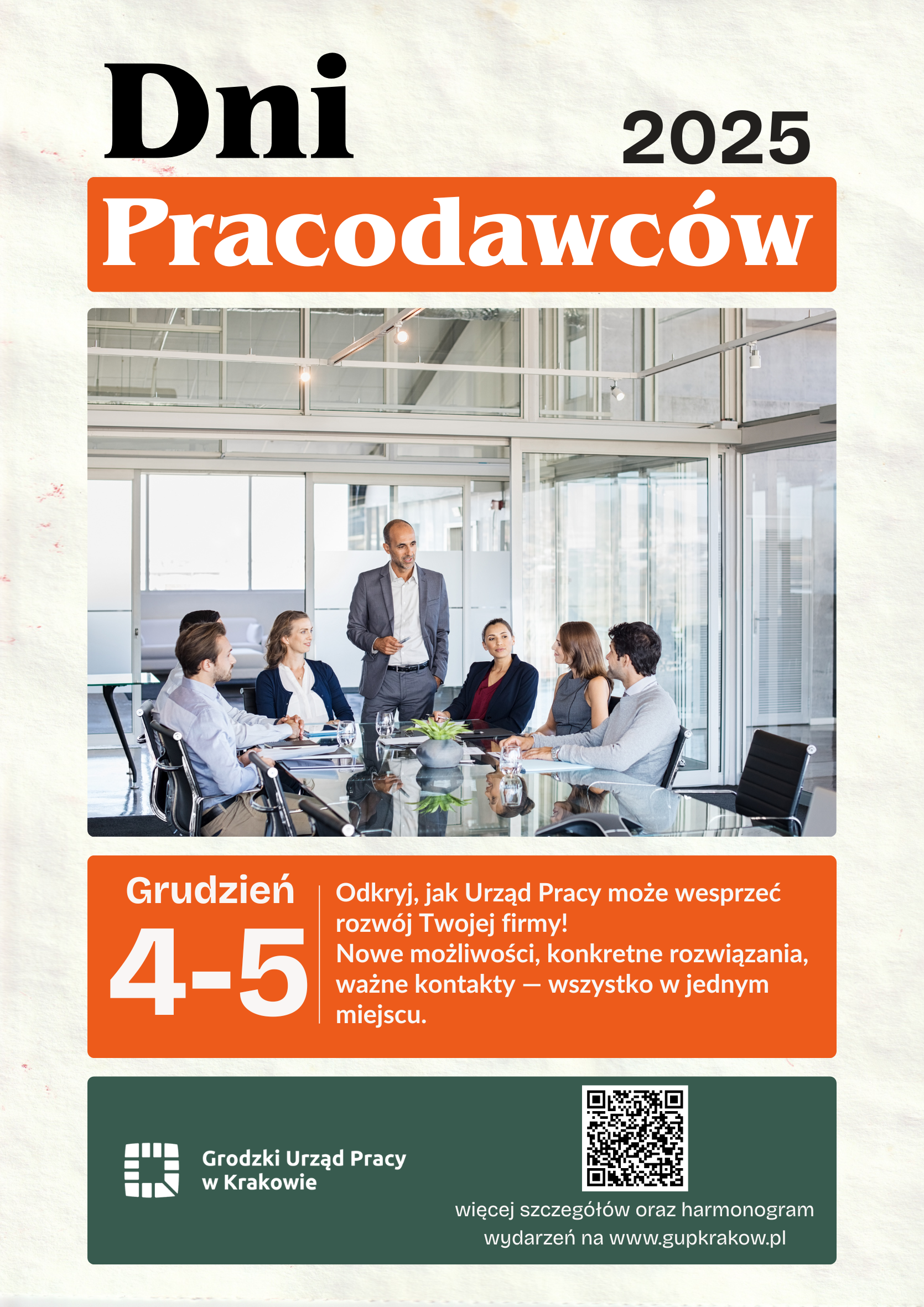 Plakat Dni Pracodawców 4 i 5 XII 2025