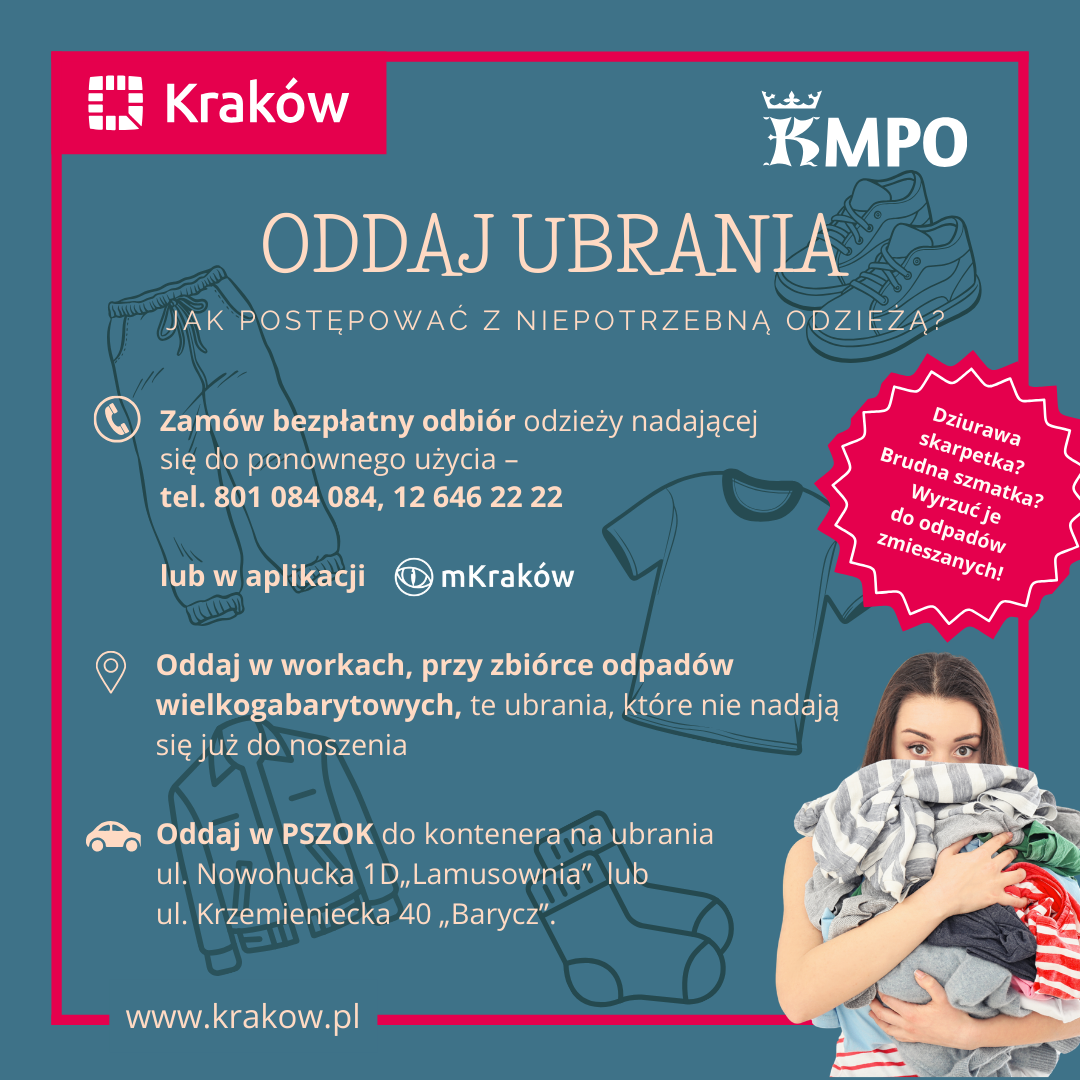 "Oddaj ubrania"
