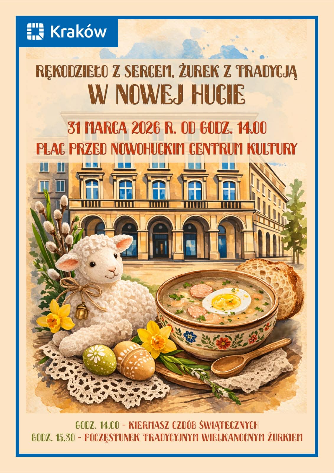 Plakat Żurek Wielkanocny