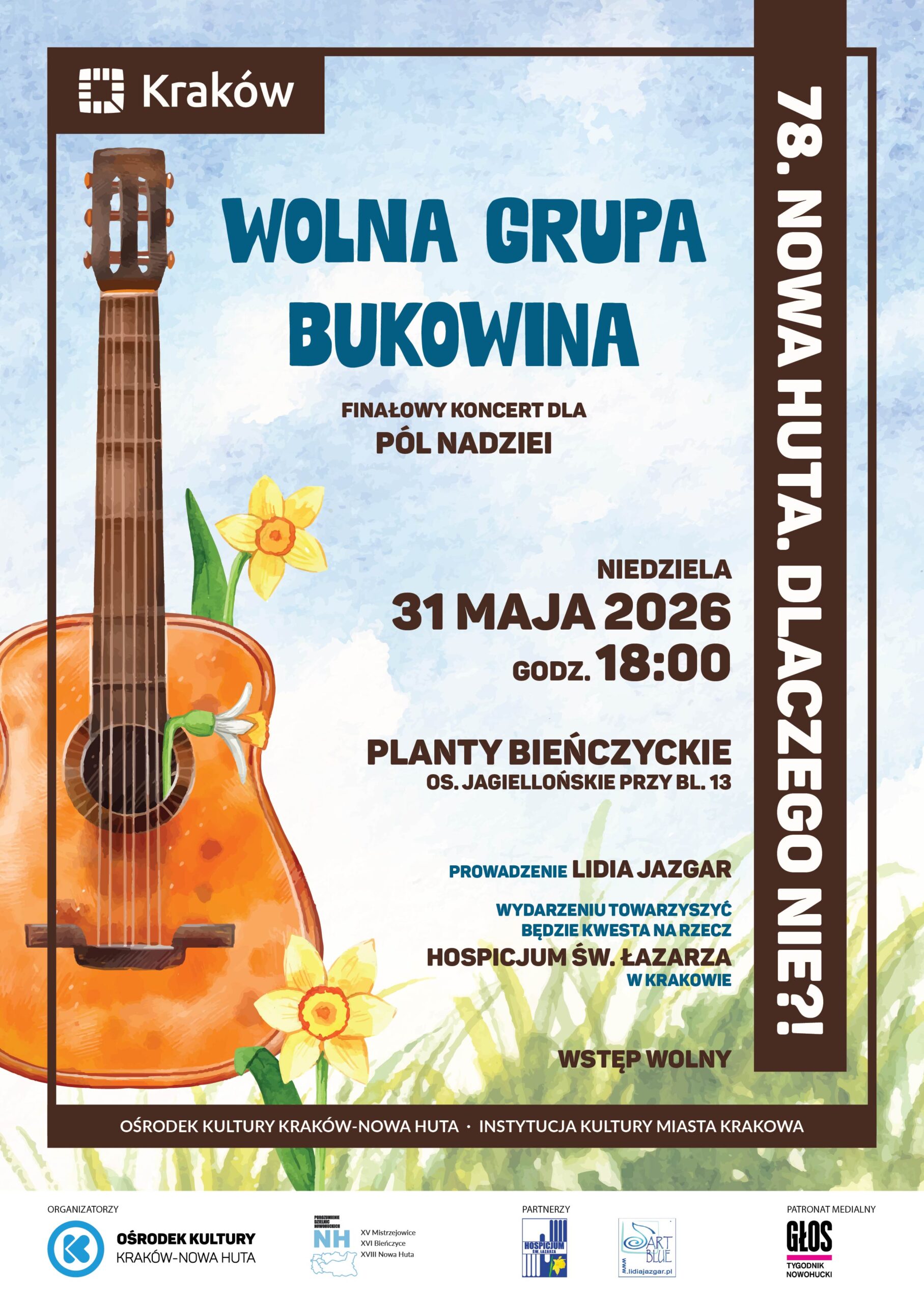 Wolna Grupa Bukowina - koncert 31.05.2026